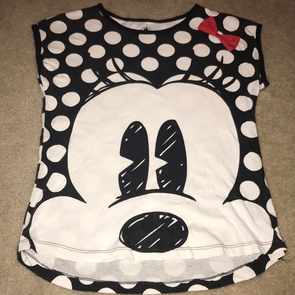 Disney Store Girls size 13 Minnie Tee